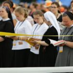 26.07.2016. Inauguracja Światowych Dni Młodzieży. Msza święta na krakowskich Błoniach / Wojciech Habdas / Radio Kielce