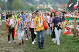 26.07.2016. Inauguracja Światowych Dni Młodzieży. Msza święta na krakowskich Błoniach / Wojciech Habdas / Radio Kielce