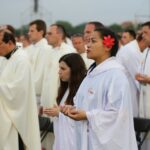 26.07.2016. Inauguracja Światowych Dni Młodzieży. Msza święta na krakowskich Błoniach / Wojciech Habdas / Radio Kielce