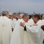 26.07.2016. Inauguracja Światowych Dni Młodzieży. Msza święta na krakowskich Błoniach / Wojciech Habdas / Radio Kielce