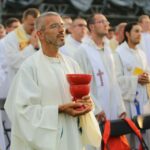 26.07.2016. Inauguracja Światowych Dni Młodzieży. Msza święta na krakowskich Błoniach / Wojciech Habdas / Radio Kielce