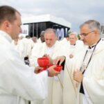 26.07.2016. Inauguracja Światowych Dni Młodzieży. Msza święta na krakowskich Błoniach / Wojciech Habdas / Radio Kielce