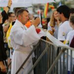 26.07.2016. Inauguracja Światowych Dni Młodzieży. Msza święta na krakowskich Błoniach / Wojciech Habdas / Radio Kielce