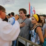 26.07.2016. Inauguracja Światowych Dni Młodzieży. Msza święta na krakowskich Błoniach / Wojciech Habdas / Radio Kielce