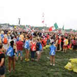 26.07.2016. Inauguracja Światowych Dni Młodzieży. Msza święta na krakowskich Błoniach / Wojciech Habdas / Radio Kielce