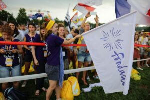 26.07.2016. Inauguracja Światowych Dni Młodzieży. Msza święta na krakowskich Błoniach / Wojciech Habdas / Radio Kielce