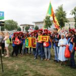 26.07.2016. Inauguracja Światowych Dni Młodzieży. Msza święta na krakowskich Błoniach / Wojciech Habdas / Radio Kielce