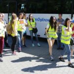 21.07.2016 Pielgrzymi z Kanady wzięli udział w Drodze Krzyżowe z Nowej Słupi na Święty Krzyż / Wojciech Habdas / Radio Kielce