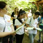 21.07.2016 Pielgrzymi z Kanady wzięli udział w Drodze Krzyżowe z Nowej Słupi na Święty Krzyż / Wojciech Habdas / Radio Kielce