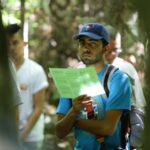 21.07.2016 Pielgrzymi z Kanady wzięli udział w Drodze Krzyżowe z Nowej Słupi na Święty Krzyż / Wojciech Habdas / Radio Kielce