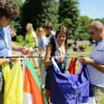 21.07.2016. Pielgrzymi Światowych Dni Młodzieży na Świętym Krzyżu / Wojciech Habdas / Radio Kielce