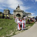 21.07.2016. Pielgrzymi Światowych Dni Młodzieży na Świętym Krzyżu / Wojciech Habdas / Radio Kielce