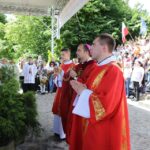 21.07.2016. Pielgrzymi Światowych Dni Młodzieży na Świętym Krzyżu / Wojciech Habdas / Radio Kielce