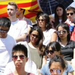 21.07.2016. Pielgrzymi Światowych Dni Młodzieży na Świętym Krzyżu / Wojciech Habdas / Radio Kielce