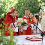 21.07.2016. Pielgrzymi Światowych Dni Młodzieży na Świętym Krzyżu / Wojciech Habdas / Radio Kielce