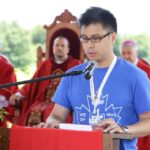 21.07.2016. Pielgrzymi Światowych Dni Młodzieży na Świętym Krzyżu / Wojciech Habdas / Radio Kielce