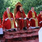 21.07.2016. Pielgrzymi Światowych Dni Młodzieży na Świętym Krzyżu / Wojciech Habdas / Radio Kielce