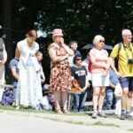 21.07.2016. Pielgrzymi Światowych Dni Młodzieży na Świętym Krzyżu / Wojciech Habdas / Radio Kielce