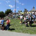 21.07.2016. Pielgrzymi Światowych Dni Młodzieży na Świętym Krzyżu / Wojciech Habdas / Radio Kielce