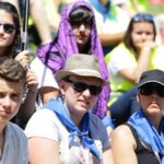 21.07.2016. Pielgrzymi Światowych Dni Młodzieży na Świętym Krzyżu / Wojciech Habdas / Radio Kielce