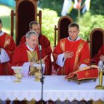 21.07.2016. Pielgrzymi Światowych Dni Młodzieży na Świętym Krzyżu / Wojciech Habdas / Radio Kielce