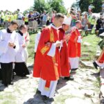 21.07.2016. Pielgrzymi Światowych Dni Młodzieży na Świętym Krzyżu / Wojciech Habdas / Radio Kielce