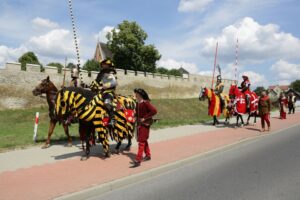 24.07.2016. 18. Turniej Rycerski o Miecz Króla Kazimierza Wielkiego w Szydłowie / Wojciech Habdas / Radio Kielce