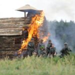 24.06.2016. Piknik historyczny "Przyczółek Sandomierski 44/45" w Ociesękach / Wojciech Habdas / Radio Kielce
