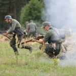 24.06.2016. Piknik historyczny "Przyczółek Sandomierski 44/45" w Ociesękach / Wojciech Habdas / Radio Kielce