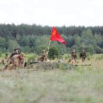 24.06.2016. Piknik historyczny "Przyczółek Sandomierski 44/45" w Ociesękach / Wojciech Habdas / Radio Kielce