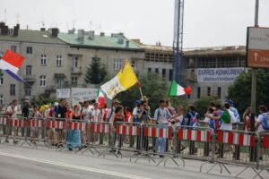 26.07. 2016. Pielgrzymi Światowych Dni Młodzieży w Krakowie / Wojciech Habdas / Radio Kielce