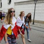 26.07. 2016. Pielgrzymi Światowych Dni Młodzieży w Krakowie / Wojciech Habdas / Radio Kielce