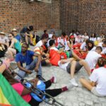 26.07. 2016. Pielgrzymi Światowych Dni Młodzieży w Krakowie / Wojciech Habdas / Radio Kielce