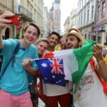 26.07. 2016. Pielgrzymi Światowych Dni Młodzieży w Krakowie / Wojciech Habdas / Radio Kielce