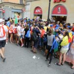 26.07. 2016. Pielgrzymi Światowych Dni Młodzieży w Krakowie / Wojciech Habdas / Radio Kielce