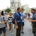 26.07. 2016. Pielgrzymi Światowych Dni Młodzieży w Krakowie / Wojciech Habdas / Radio Kielce