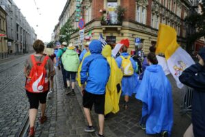 26.07. 2016. Pielgrzymi Światowych Dni Młodzieży w Krakowie / Wojciech Habdas / Radio Kielce