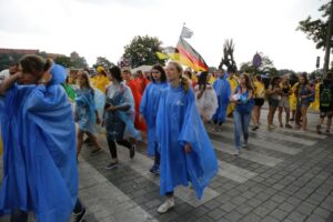 26.07. 2016. Pielgrzymi Światowych Dni Młodzieży w Krakowie / Wojciech Habdas / Radio Kielce