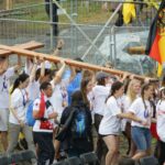 26.07.2016. Inauguracja Światowych Dni Młodzieży. Msza święta na krakowskich Błoniach / Wojciech Habdas / Radio Kielce