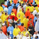 26.07.2016. Inauguracja Światowych Dni Młodzieży. Msza święta na krakowskich Błoniach / Wojciech Habdas / Radio Kielce