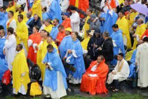 26.07.2016. Inauguracja Światowych Dni Młodzieży. Msza święta na krakowskich Błoniach / Wojciech Habdas / Radio Kielce