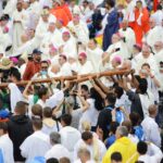 26.07.2016. Inauguracja Światowych Dni Młodzieży. Msza święta na krakowskich Błoniach / Wojciech Habdas / Radio Kielce