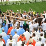 26.07.2016. Inauguracja Światowych Dni Młodzieży. Msza święta na krakowskich Błoniach / Wojciech Habdas / Radio Kielce