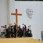 26.07.2016. Inauguracja Światowych Dni Młodzieży. Msza święta na krakowskich Błoniach / Wojciech Habdas / Radio Kielce