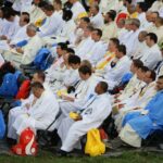 26.07.2016. Inauguracja Światowych Dni Młodzieży. Msza święta na krakowskich Błoniach / Wojciech Habdas / Radio Kielce