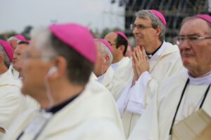 26.07.2016. Inauguracja Światowych Dni Młodzieży. Msza święta na krakowskich Błoniach / Wojciech Habdas / Radio Kielce