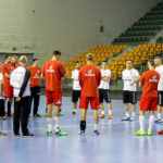 27.7.2016 Kielce. Kadra piłkarzy ręcznych trenuje w Kielcach / Wojciech Habdas / Radio Kielce