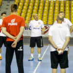 27.7.2016 Kielce. Kadra piłkarzy ręcznych trenuje w Kielcach / Wojciech Habdas / Radio Kielce