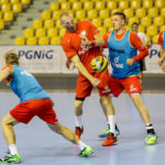 27.7.2016 Kielce. Kadra piłkarzy ręcznych trenuje w Kielcach / Wojciech Habdas / Radio Kielce