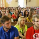 29.06.2016. W miejscowości Leńcze koło Krakowa mieszka 350 pielgrzymów z diecezji kieleckiej / Wojciech Habdas / Radio Kielce